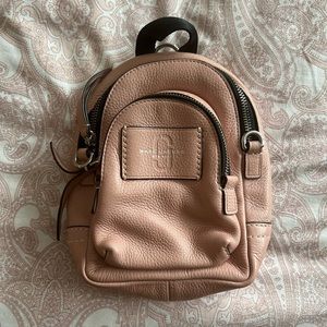 Marc Jacobs Mini Pink Backpack
